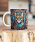 Cat Tabby Suncatcher Artwork Ceramic Mug